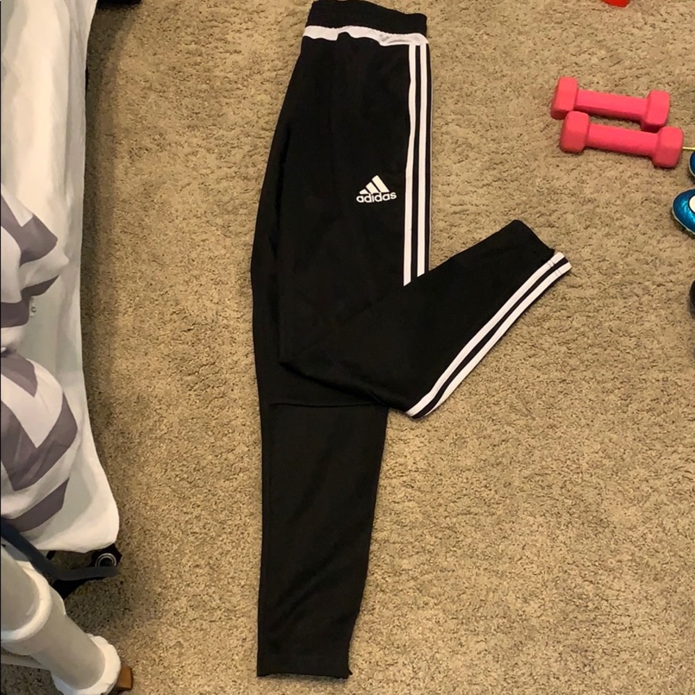 3 stripe adidas sweat pants